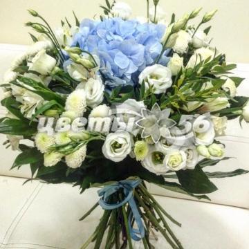 букет Небесно-голубые цветы